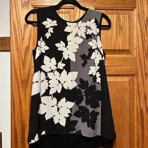 Vince Camuto Black Sleeveless Top